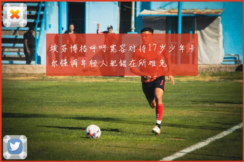 埃芬博格呼吁宽容对待17岁少年卡尔强调年轻人犯错在所难免