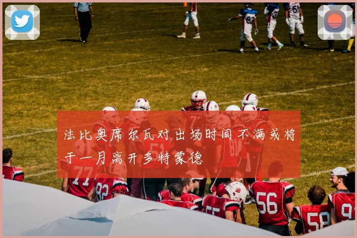 法比奥席尔瓦对出场时间不满或将于一月离开多特蒙德